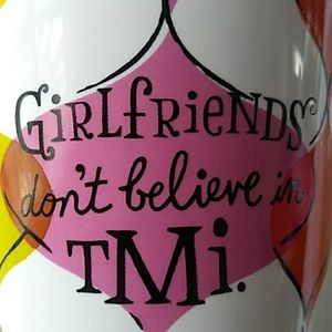 HALLMARK FUN GIRLFRIENDS HUMOROUS TALL COFFEE MUG